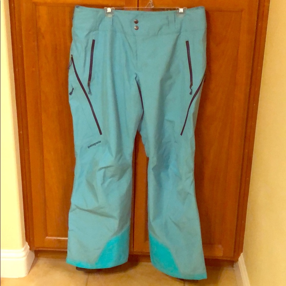 Worn Once!!! Teal Patagonia Untracked Pants